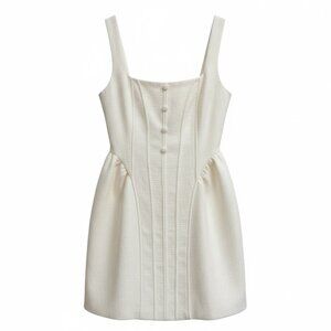 NWT - Cider - White Dress- White - Sz L - Wedding